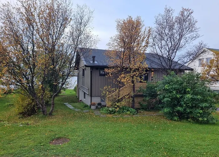 빌라 House By The Fjord 벧소